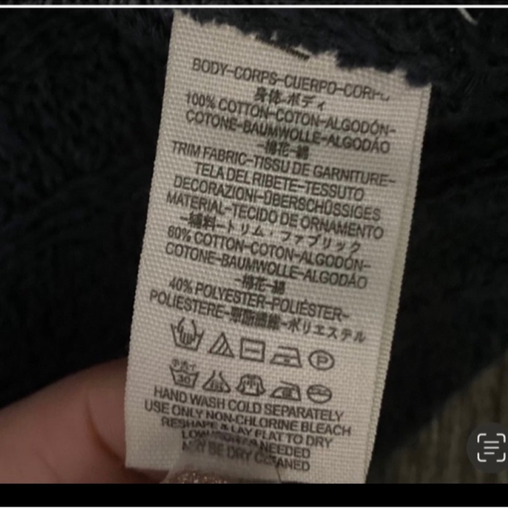 We The Free Thiens Hacci Black Sweater M - Picture 7 of 17